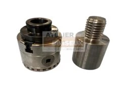 HOLZMANN - DP65 Coffret De Mandrin "Kit De Démarrage" Pour Tour à Bois -Outil Soldes HOLZMANN DP65 Coffret de mandrin Kit de demarrage pour t 1