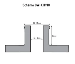 HOLZPROFI - DW-KIT140 Coffret Mandrin 4 Mors & Accessoires -Outil Soldes HOLZPROFI DW KIT140 Coffret mandrin 4 mors Accessoires D 1