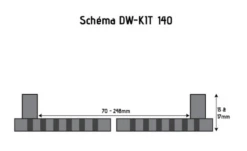 HOLZPROFI - DW-KIT140 Coffret Mandrin 4 Mors & Accessoires -Outil Soldes HOLZPROFI DW KIT140 Coffret mandrin 4 mors Accessoires D 3