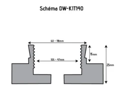 HOLZPROFI - DW-KIT140 Coffret Mandrin 4 Mors & Accessoires -Outil Soldes HOLZPROFI DW KIT140 Coffret mandrin 4 mors Accessoires D 5