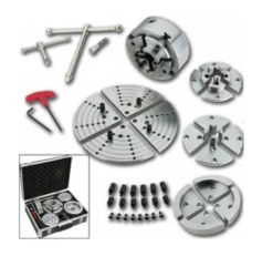 HOLZPROFI - DW-KIT140 Coffret Mandrin 4 Mors & Accessoires