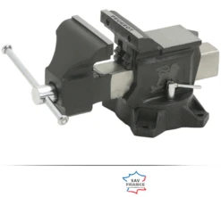 PEUGEOT - EBT200 Etau D'établi Pivotant En Fonte GS Et Acier 200 Mm